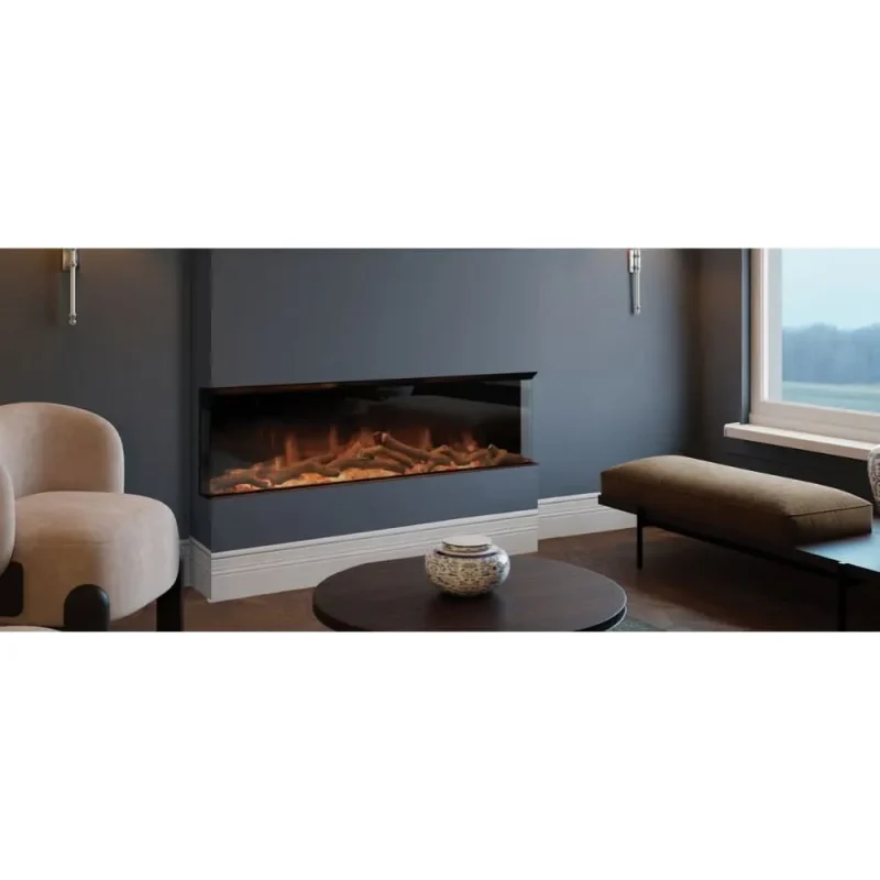 evonic halo 1500 sl electric fireplace multi box evenov