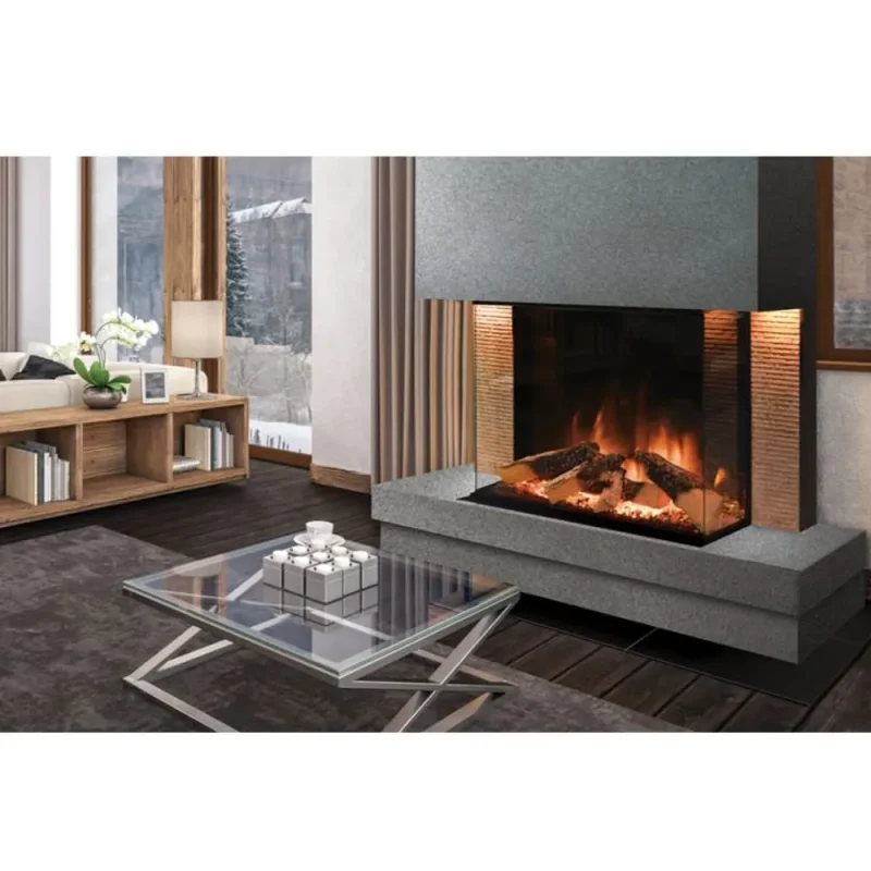 evonic halo 800 electric fire glass fronted evehtywhnl