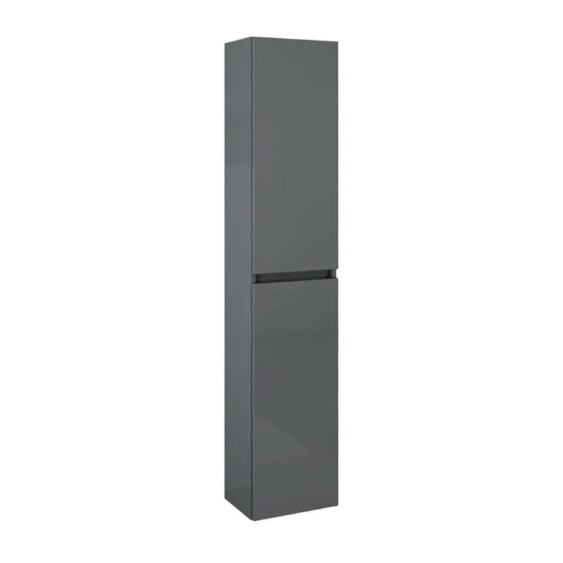 gloss grey 30cm universal wall column uf0240