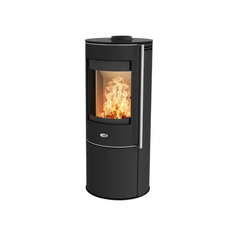 henley barcelona 5kw matt black fireplace st189