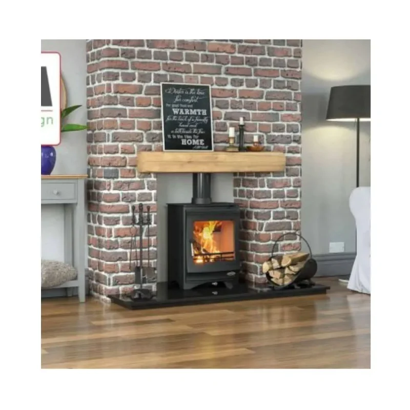 henley elcombe 5kw eco multi fuel stove matt black st325