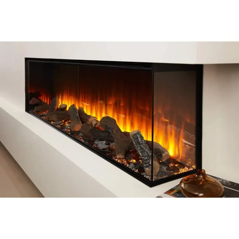 henley forest 1600 electric fire deluxe log set