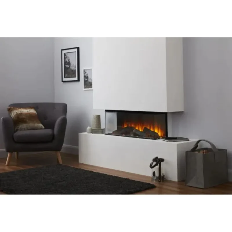 henley forest 870 deluxe electric fire with log set fcb0024