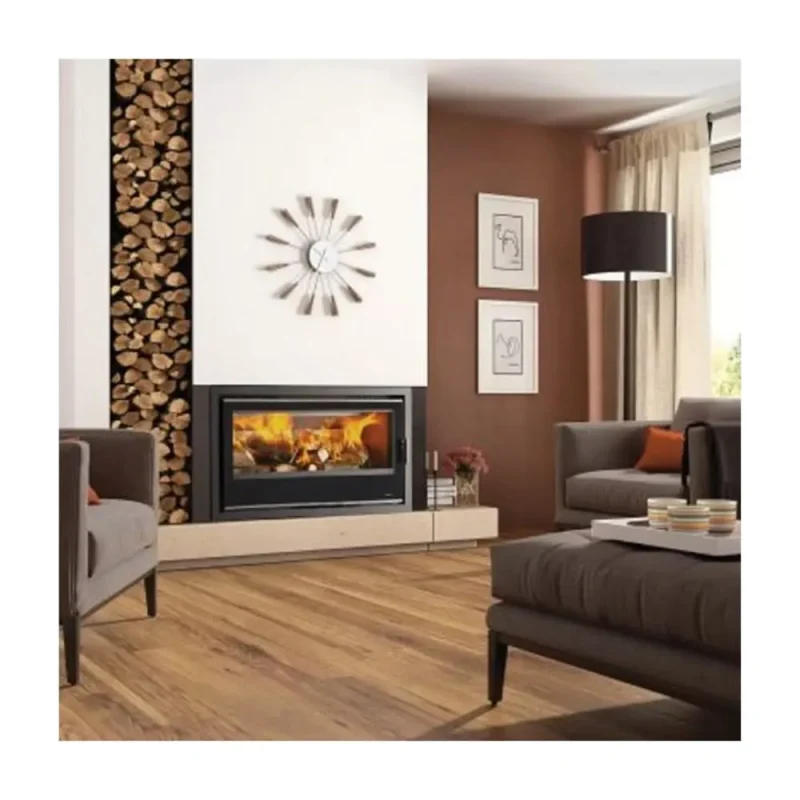 henley portimao 900 ds 9kw wood burning stove black st451