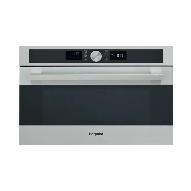 hotpoint 1000w stainless steel integrated microwave md 554 ix h