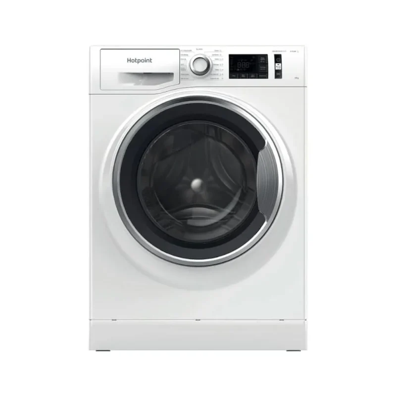 hotpoint 10kg white washing machine 1400 spin speed nm11 1046 wc a uk