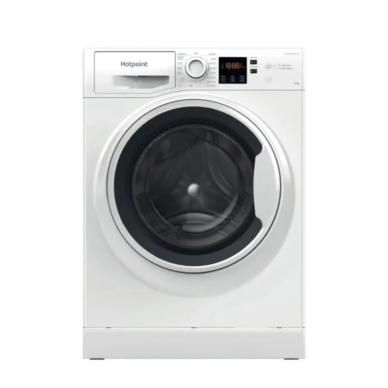 hotpoint 10kg white washing machine 1400 spin speed nswa 1045c ww uk