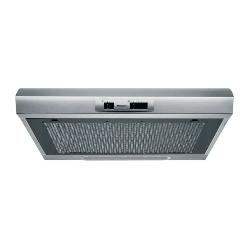 hotpoint 60cm stainless steel visor hood pslmo 65f ls