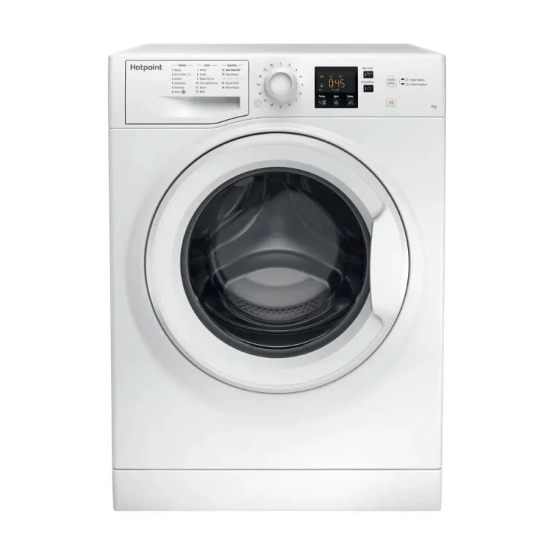 hotpoint 7kg 1400 spin white washing machine