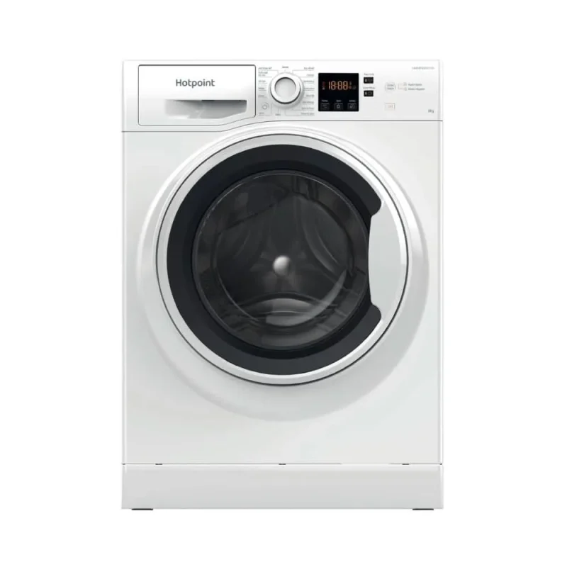 hotpoint 8kg white washing machine 1400 rpm nswa 845c ww uk