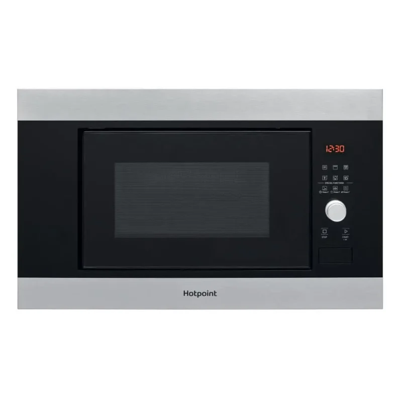 hotpoint 900w stainless steel microwave mf20gixh ex display