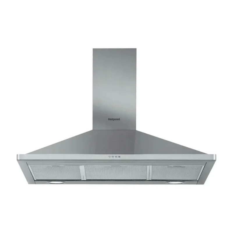 hotpoint 90cm stainless steel chimney hood phpn9