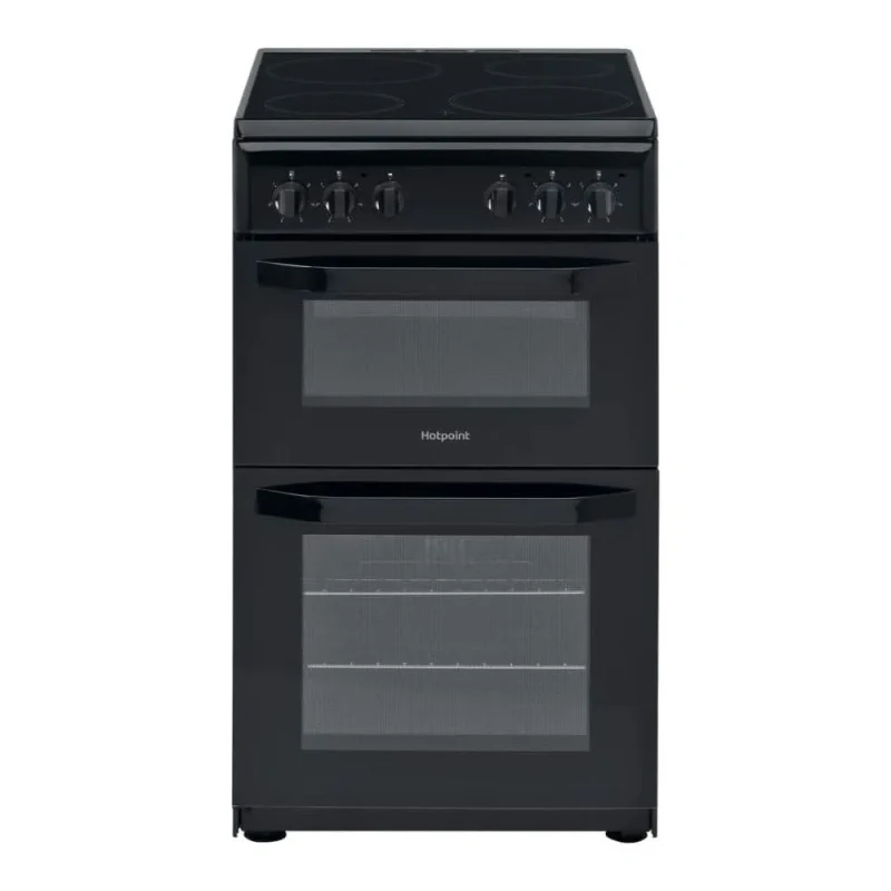 hotpoint hd5v92kcb 50cm black ceramic cooker