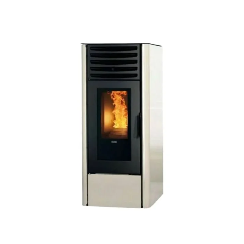 klover 10 3kw ivory pellet stove