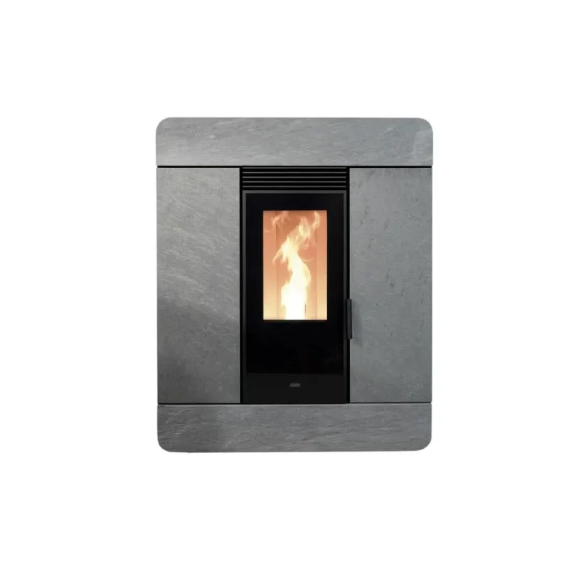 klover diva 9 7kw soapstone wood pellet stove kldscss