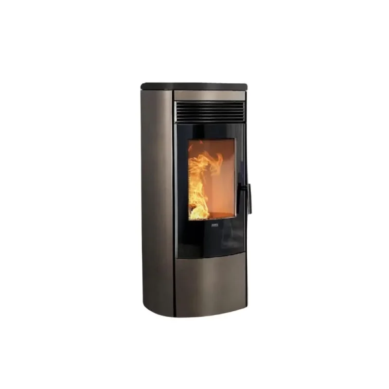 klover omega 12 1kw bronze wood pellet stove klomab