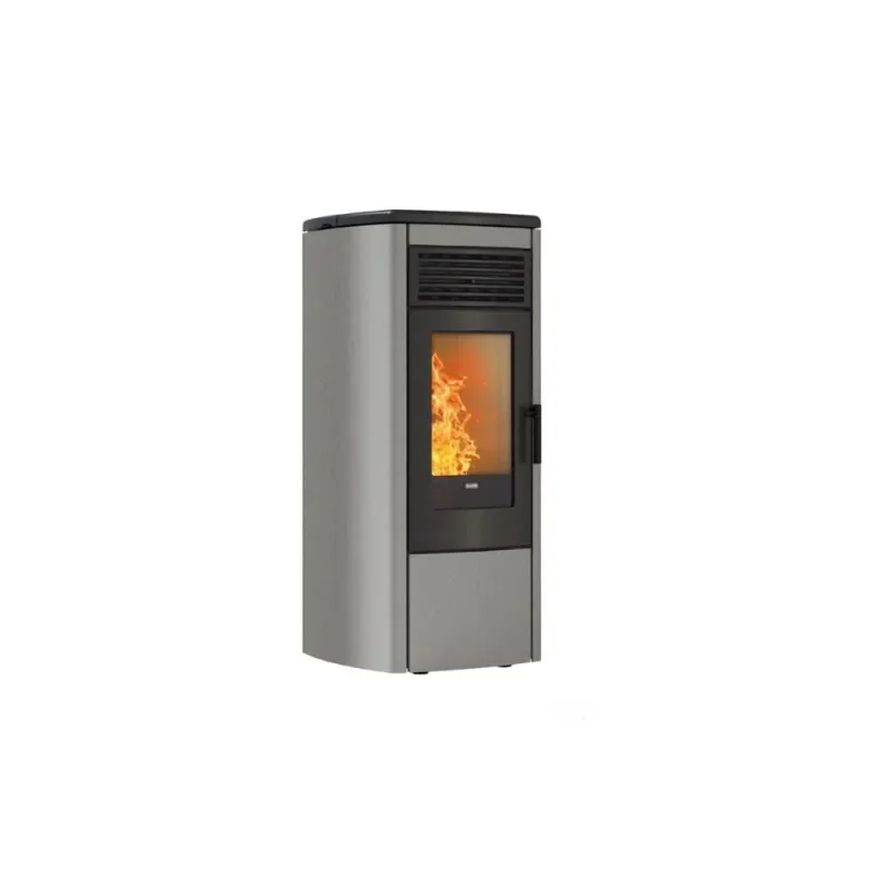 klover rea 100 grey wood pellet stove 10 3kw klr103g