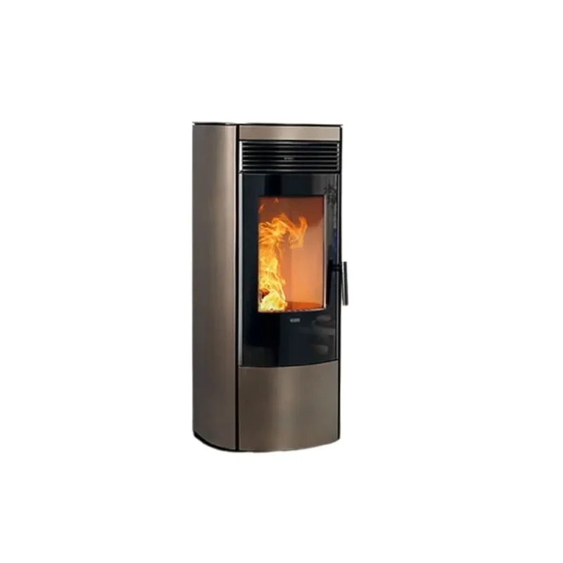 klover rea 100 wood pellet stove 10 3kw bronze klr102b