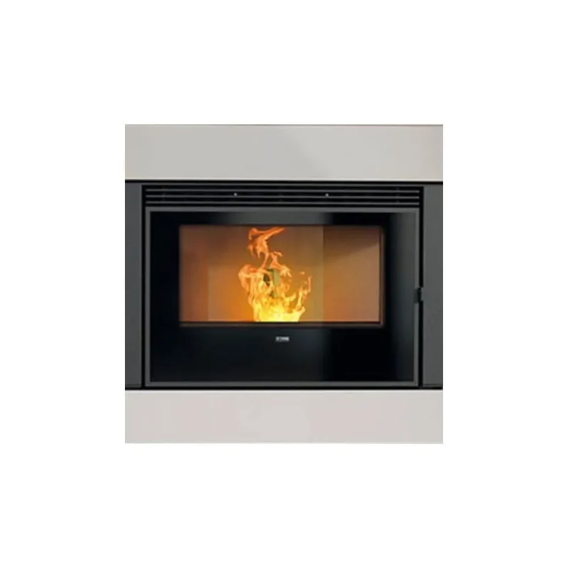 klover wave 110 wood pellet stove 10 7kw pearl finish 1