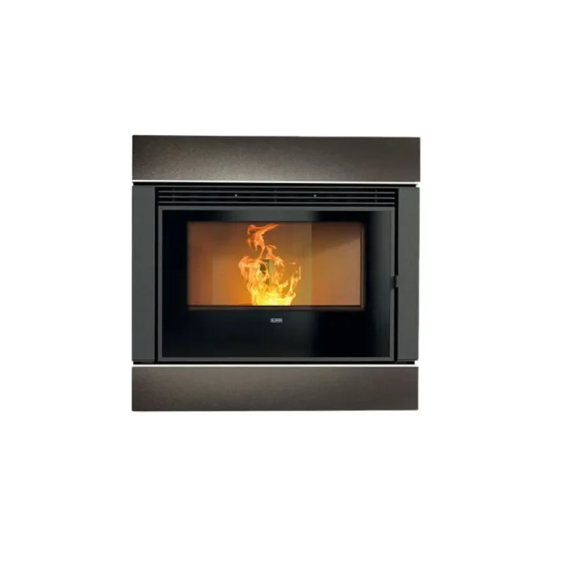 klover wave 90 bronze wood pellet stove 9kw insert