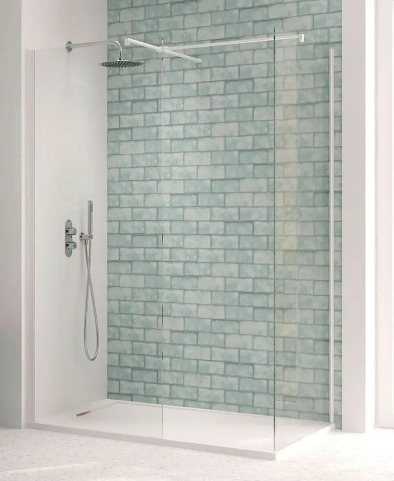 matt white 900mm wetroom panel sonas aspect awrp0900mw