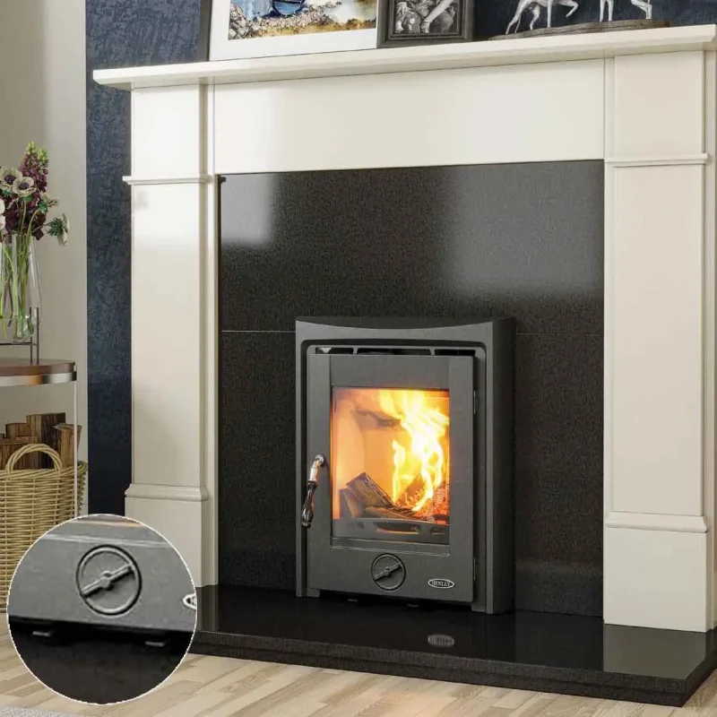 muckross eco 4 6kw multi fuel stove matt black st011