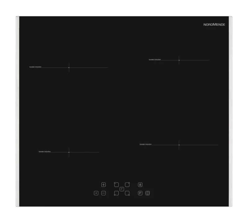 nordmende 60cm black glass induction hob hci60fd scaled