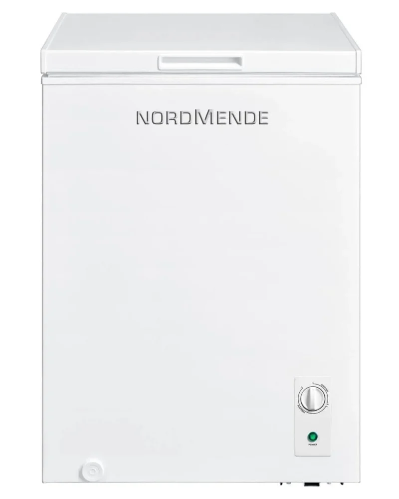 nordmende cf991wh freestanding chest freezer white