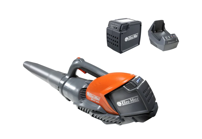 oleo mac battery powered leaf blower bvi60kit5ah battery included scaled