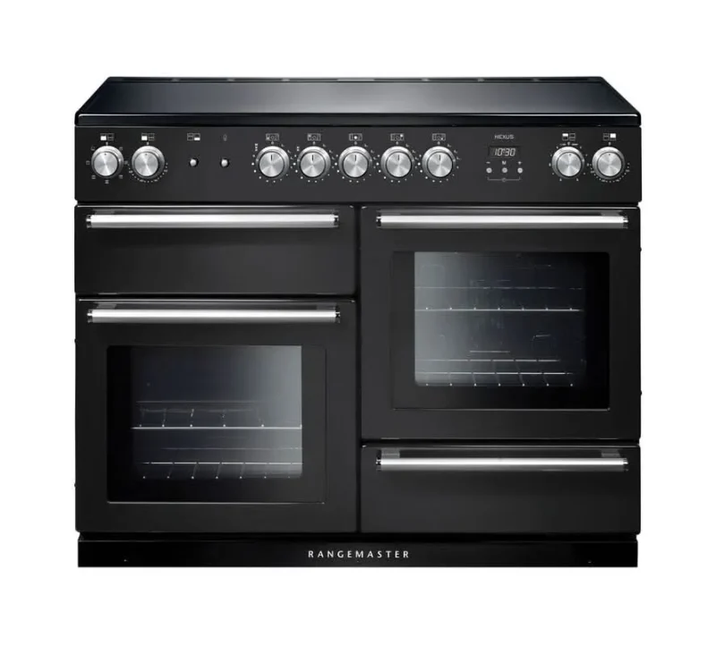 rangemaster nexus 110 induction cooktop charcoal black chrome trim