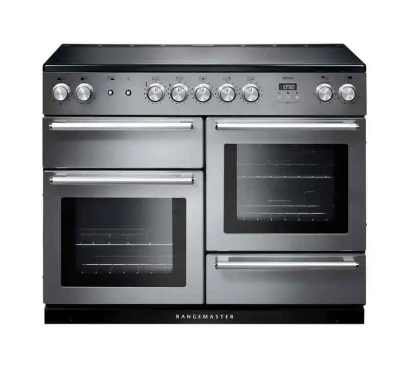 rangemaster nexus 110 induction cooktop stainless steel chrome trim