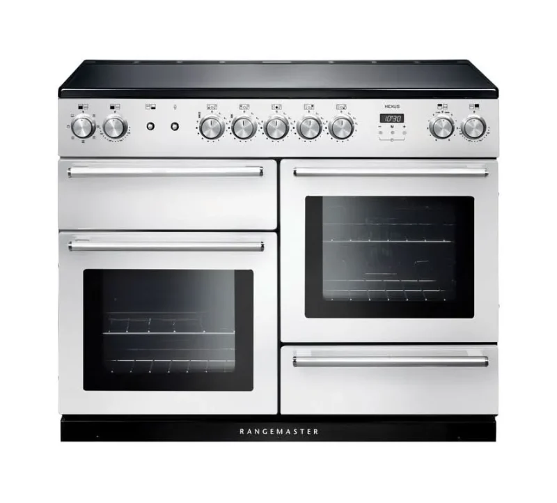 rangemaster nexus 110 induction cooktop white chrome