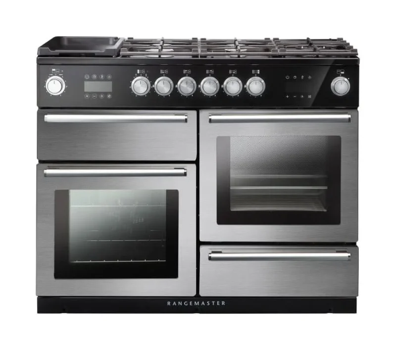 rangemaster nexus 110 steam oven dual fuel stainless steel