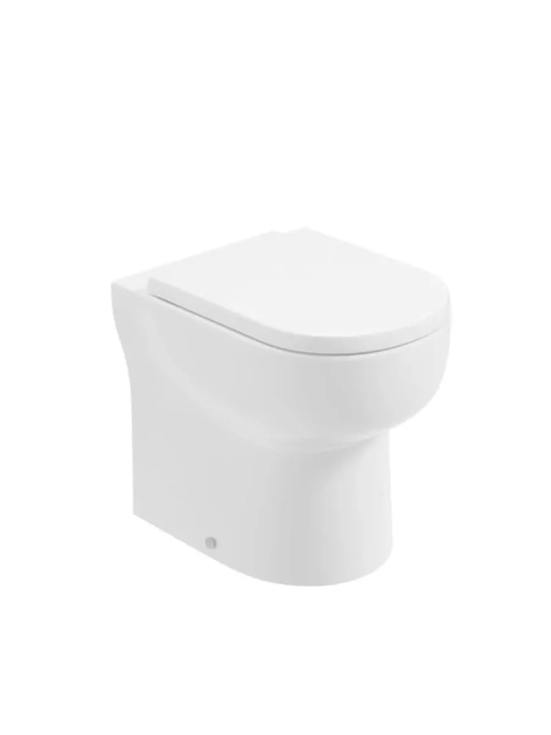 rimless comfort height toilet soft close seat sonas via usw0410