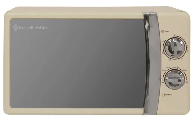 russell hobbs rhmm701 cream microwave compact stylish