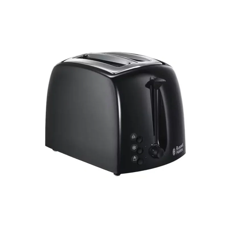 russell hobbs textures black 2 slice toaster 21641