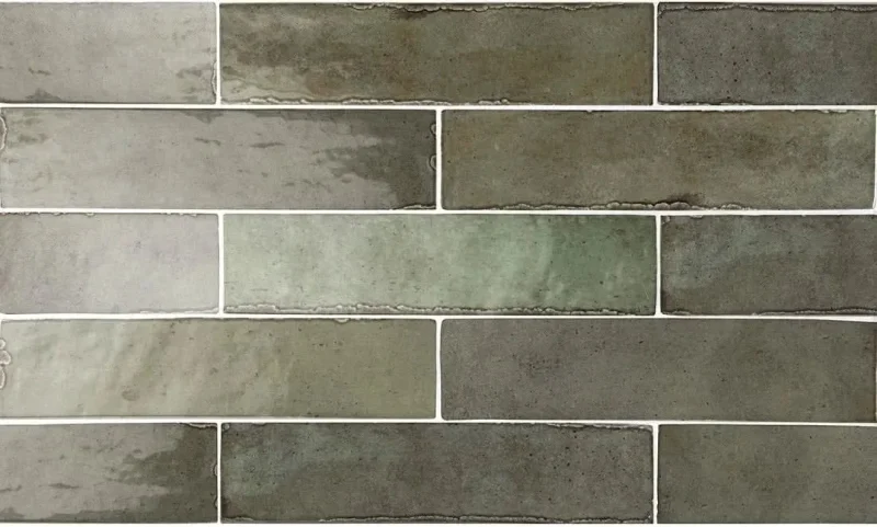 sage green tribeca tile 0 6y2 0 5m2 6x24 6cm equit399