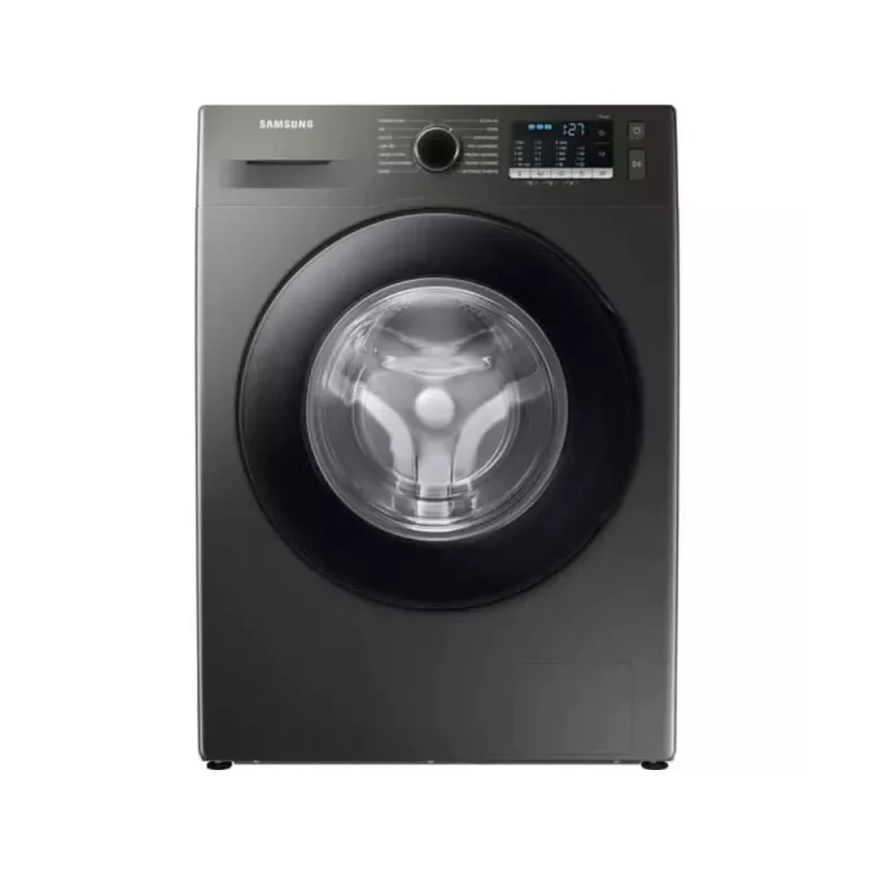 samsung 8kg ecobubble washing machine 1400 spin platinum silver ww80ta046ax eu