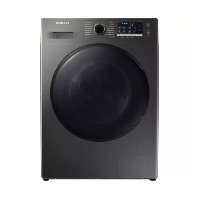 samsung series 5 8kg 5kg ecobubble washer dryer platinum silver 1400 spin rate wd80ta046bx eu