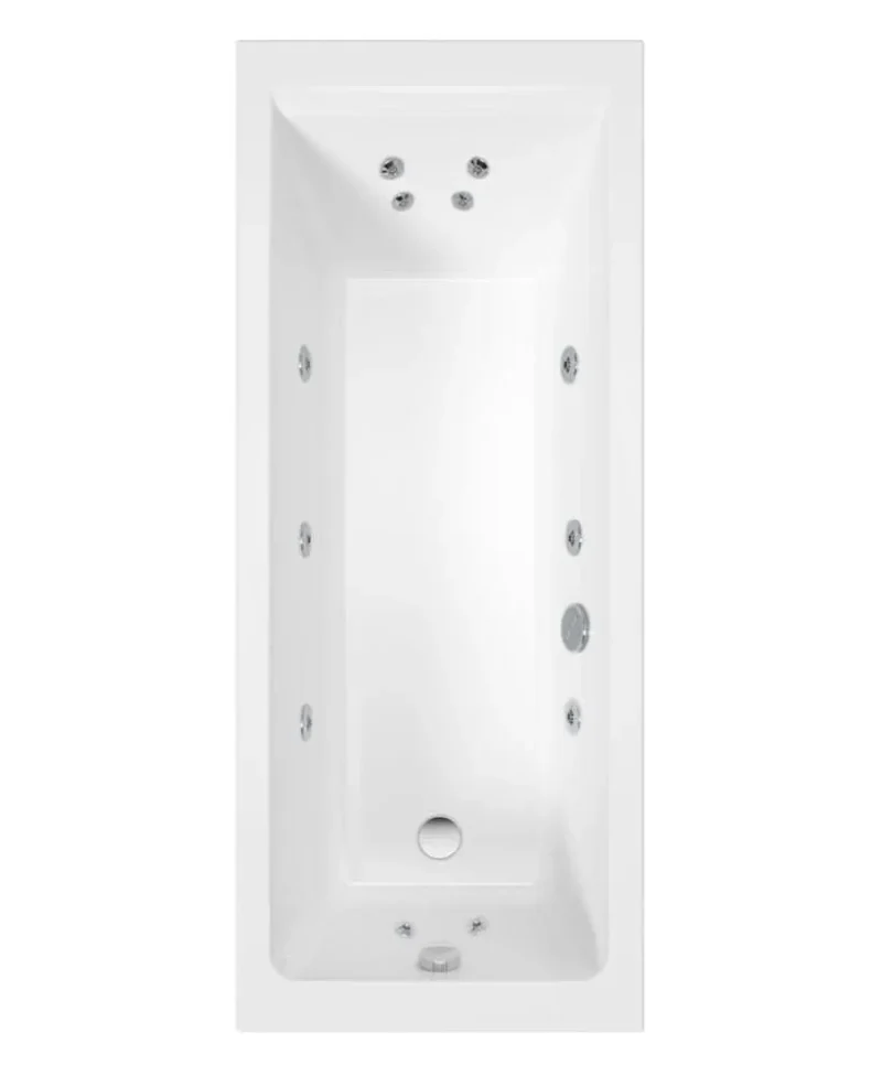 sonas 1700x800 single ended 12 jet bath tub ggicub178004