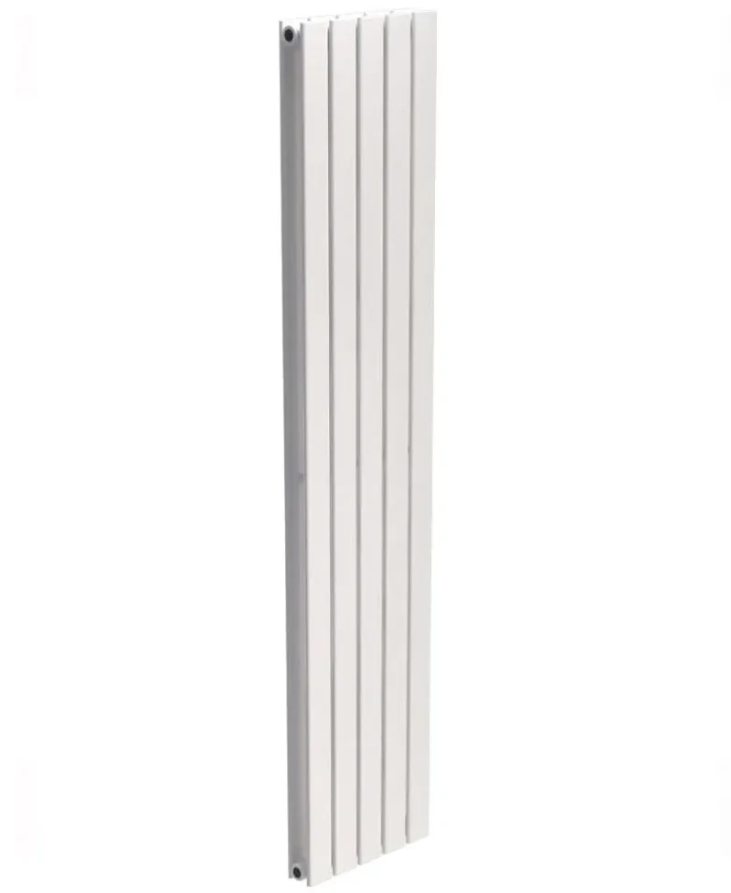 sonas piatto 1800x380 white flat tube radiator double panel