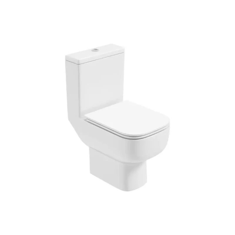 sonas rubix wc with gamma slim seat open back close coupled