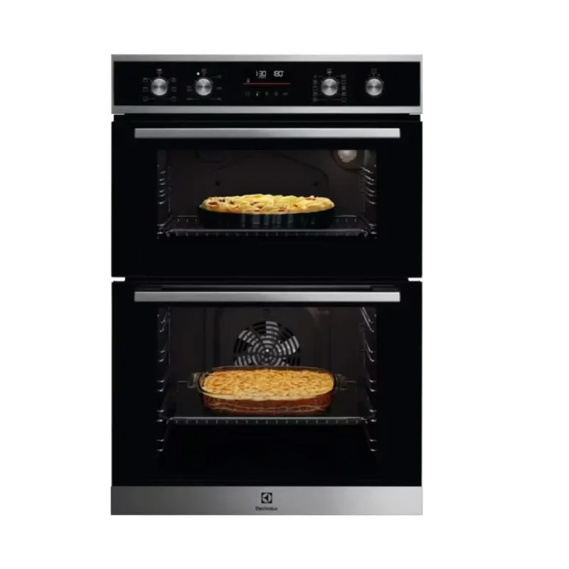 stainless steel electrolux double oven