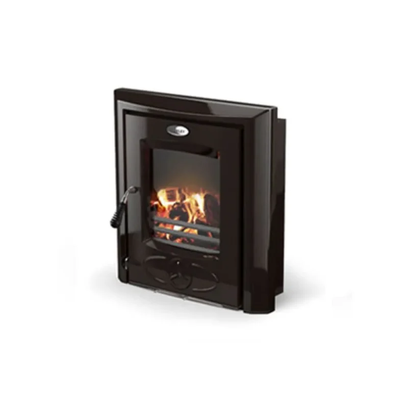 stanley cara 6 5kw eco multi fuel stove enamel black