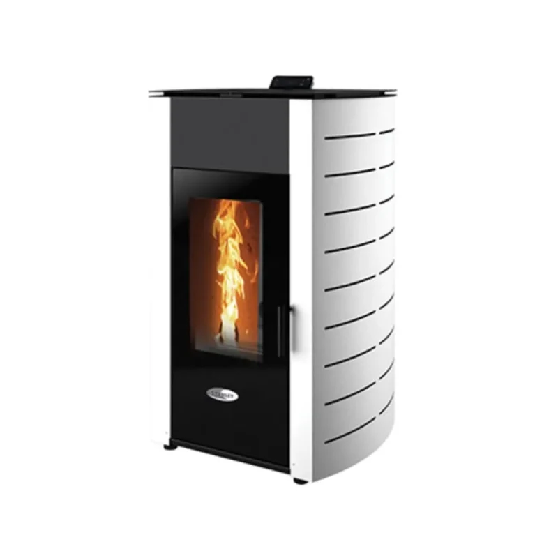 stanley solis 18 8kw wood pellet boiler oak curve