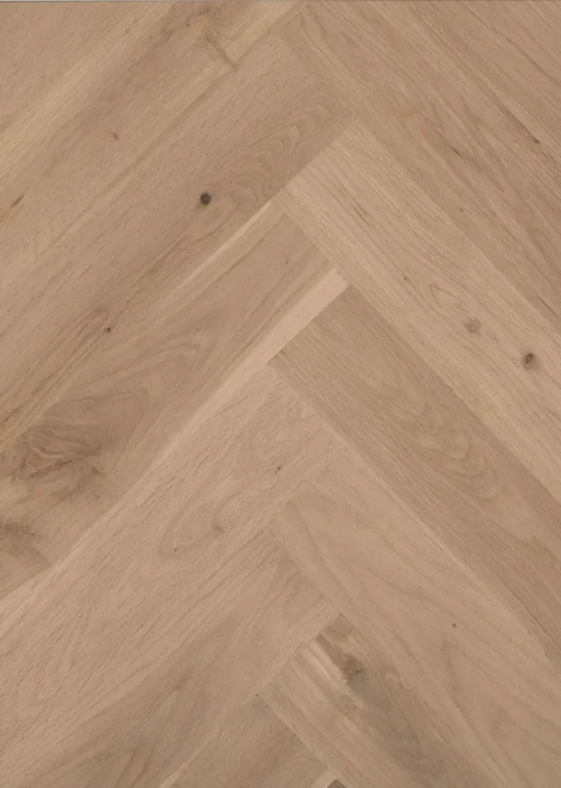 white oak herringbone unfinished flooring 18mm 0 775y2 0 71m