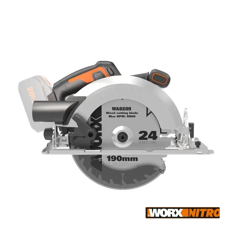 worx 20v cordless circular saw wx520 9